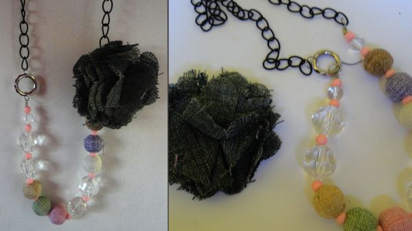 Broche Colar, Colar Broche, 2 em 1.